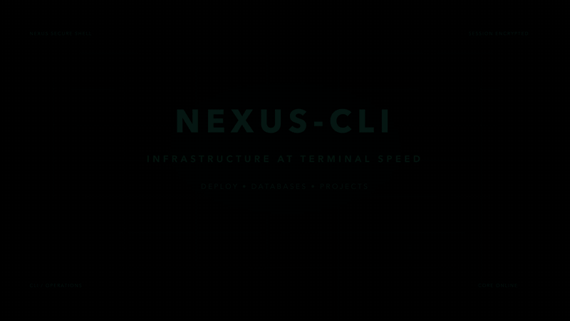 NEXUS AI CLI demo